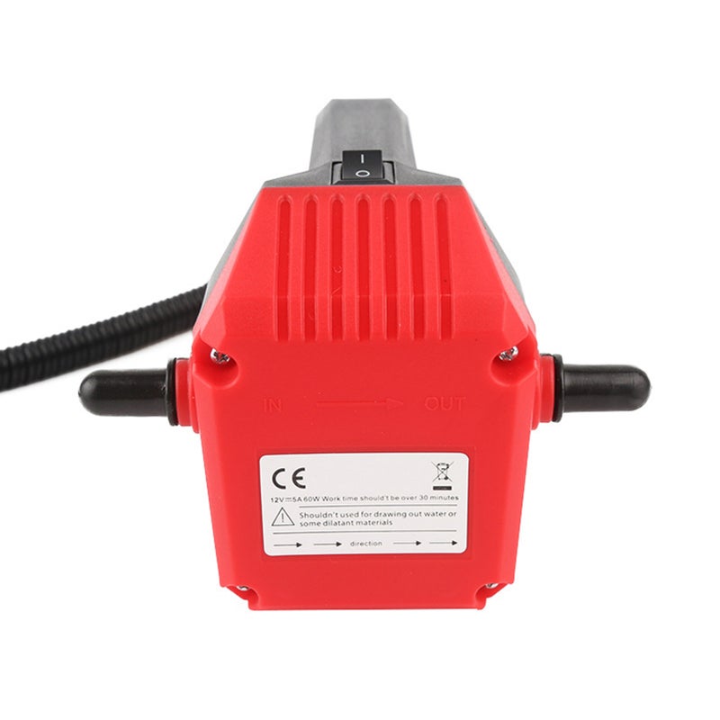 Oil Pump, 12V 60W Electric Diesel Transfer Pump Oil Extractor Pump for Cars, Motorcycles, RVs, Boats, Riding Mower - Image 3