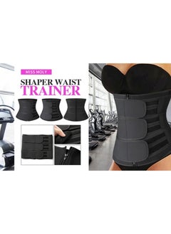 WAOKN Women Waist Trainer Cincher Corset Tummy Control Workout Sweat Band Slimmer Belly Belt Weight Loss Sports Girdle  - Image 2