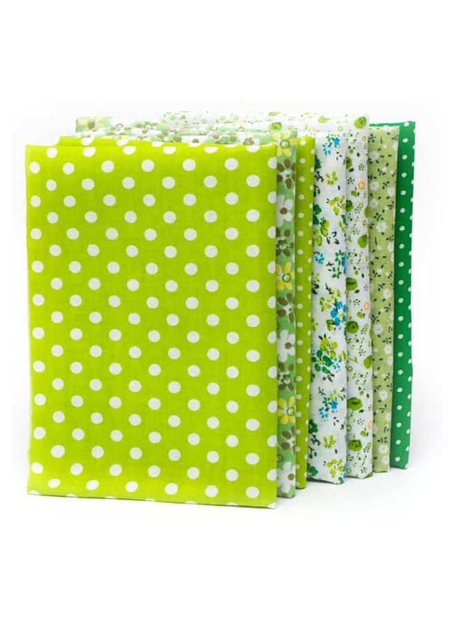 Generic 7Pcs Assorted Fat Quarter Bundle Quilt Quilting Cotton Fabric Sewing  Set 