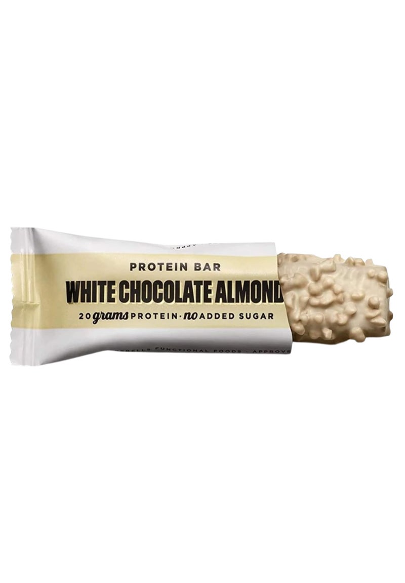 Barebells White Chocolate Almond Protein Bar 55g (20g Protein) - Image 1