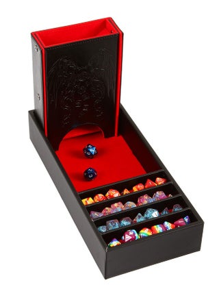 Citadel Dice Tray And Dice Tower - Dnd Dice Tray, Dice Box Storage For Dice And Removable Dice Tower - 3 In 1 Dice Rolling Tray, Storage And Tower - Perfect For Rpg And Tabletop Gaming - pzsku/ZC37D032673D5308C42B7Z/45/_/1734347882/b26a2147-212d-4360-9c87-f0f7420d16b0