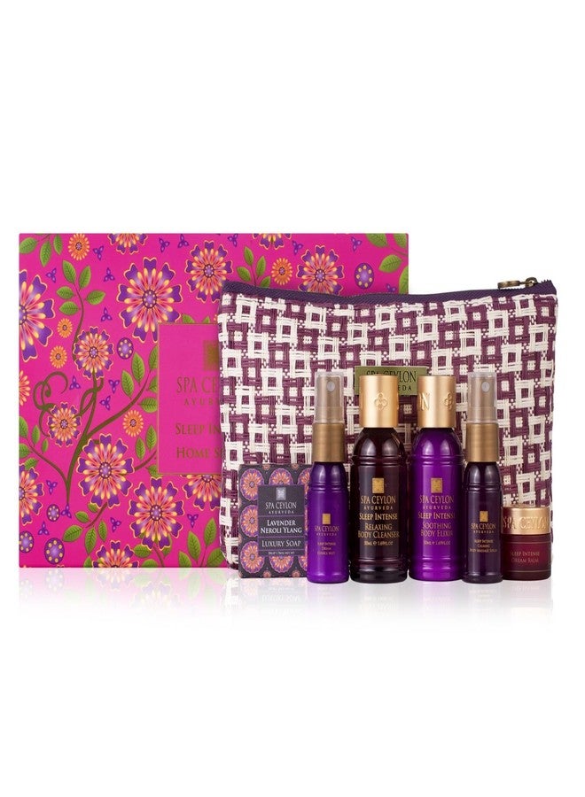 SPA CEYLON Sleep Intense Home Spa Set for Deep Restful Sleep | Ayurveda | Relaxation | Tranquility | Body Gifts Set for Mothers day gifting - Image 1