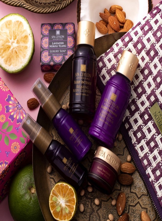 SPA CEYLON Sleep Intense Home Spa Set for Deep Restful Sleep | Ayurveda | Relaxation | Tranquility | Body Gifts Set for Mothers day gifting - Image 5