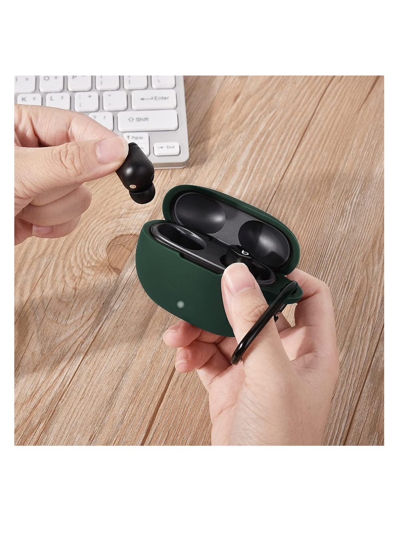 shomira Case for Beats Studio Buds, Waterproof Protective Shock-Absorbing Protective Skin Cover Case with Keychain for Wireless Headphones - Image 4