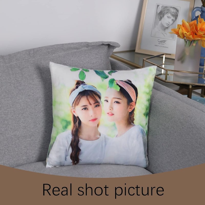 ORJ 10PCS 16"x 16" Sublimation Blanks Pillow Cases Bulk,White Cushion Covers Pillow Covers Heat Transfer DIY Custom Picture Pillow Covers (Pillow Covers 16"x16" * 10 PCS) - Image 5
