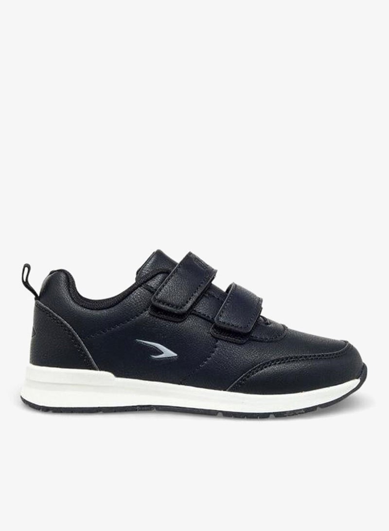 Dash Hook & Loop Sports Shoes with Panel Detail - Image 1