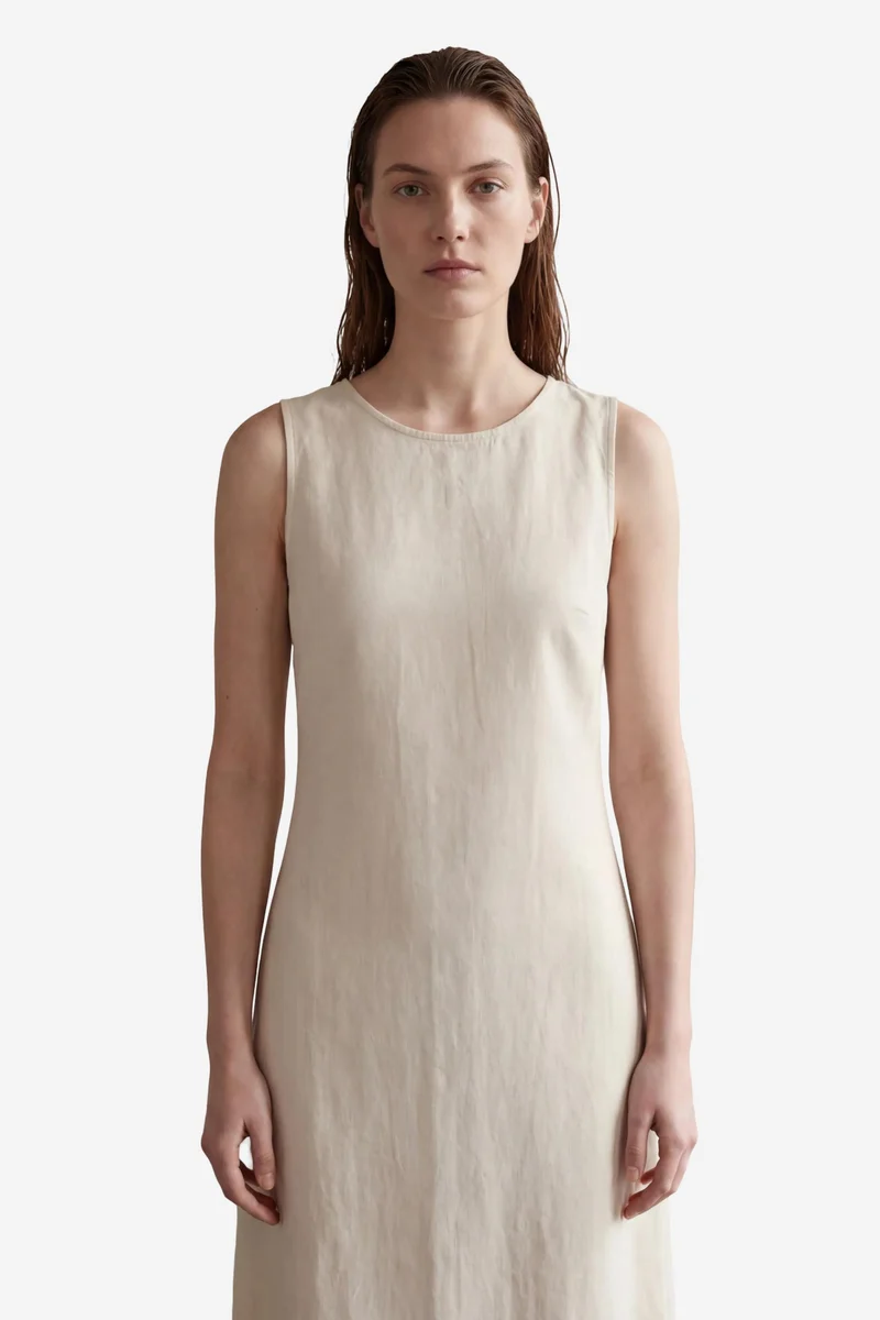 ماي فاشن MY FASHION Back Detailed Midi Dress