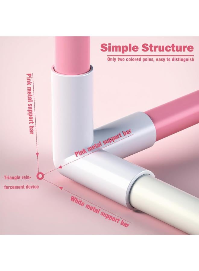 Children’s Princess Castle Play Tent with LED Star Lights - Image 3