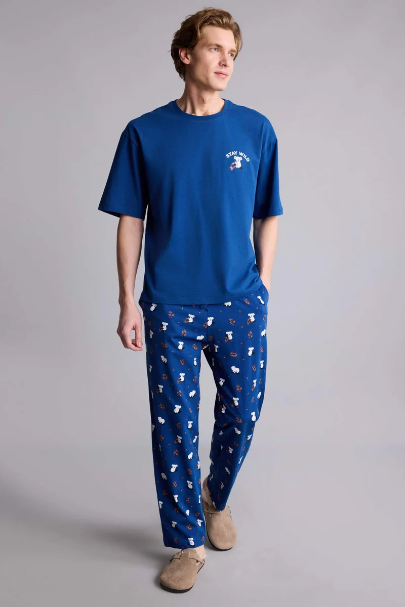 ديفاكتو Boxy Fit Short Sleeve 2 Piece Set