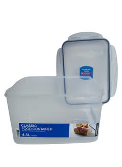 LOCK & LOCK LocknLock 4.5L Rectangular  Airtight Food Storage- BPA-Free, Microwave, Freezer, and Dishwasher Safe  - Image 4