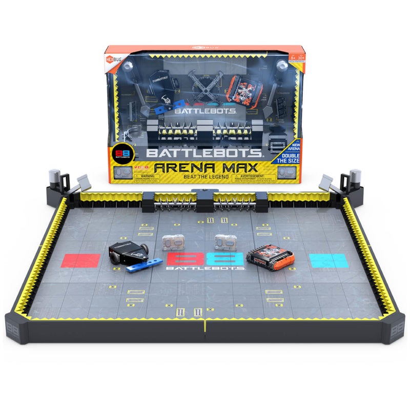 HEXBUG BattleBots Arena MAX Remote Control Robot Toys for Kids with Over 30 Pieces STEM Toys for Boys Girls Ages 8 Up Batteries Included - Image 3