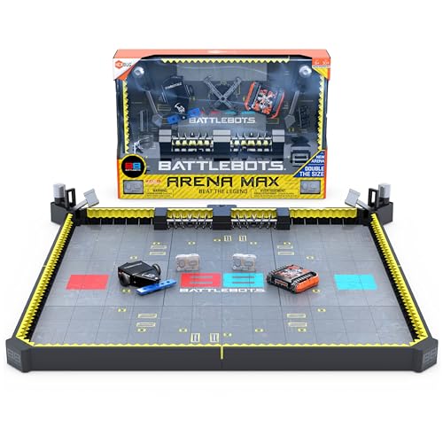 HEXBUG BattleBots Arena MAX Remote Control Robot Toys for Kids with Over 30 Pieces STEM Toys for Boys Girls Ages 8 Up Batteries Included - Image 1