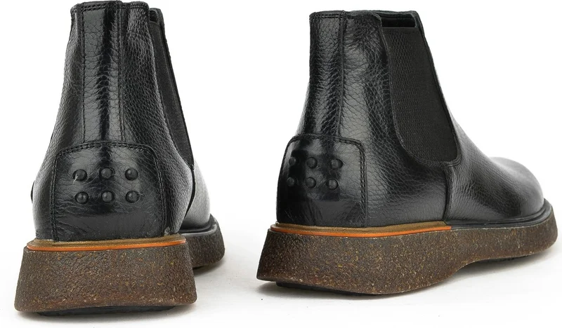 Ziya , Men's Leather Boots 1331007Z3047 Black