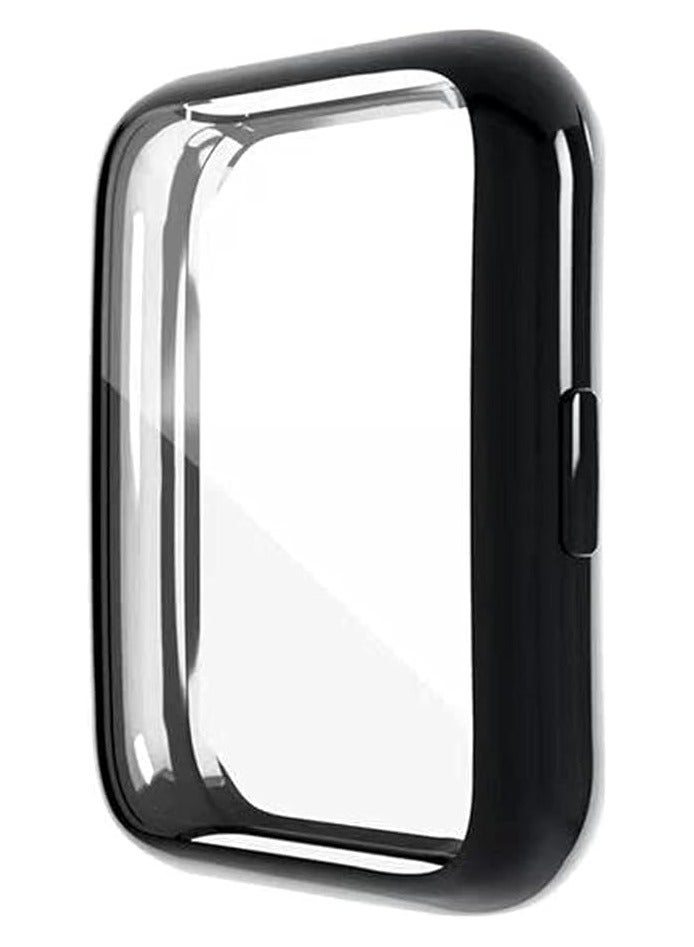 Soft TPU Shockproof Flexible Screen Protector Case for Huawei Watch Fit 2 (Black)