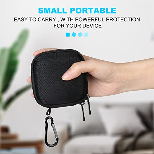 Lacdo Hard Drive Carrying Case for Crucial X9 / Crucial X10 Pro Portable SSD 1TB 2TB 4TB 500GB USB-C External Solid State Drive Hard EVA Shockproof Water Repellent Storage Travel Bag, Black+Gray - Image 5