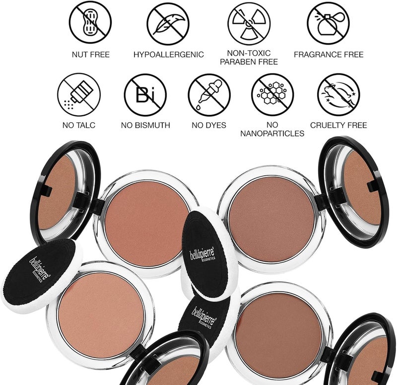 Bellapierre Cosmetics Compact Mineral Blush - Autumn Glow 10g/0.35oz - Image 4