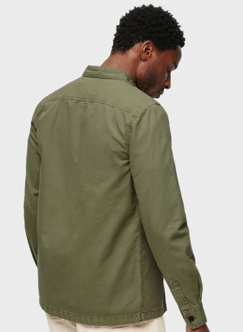 Superdry Essential Military Relaxed  Fit Shirt