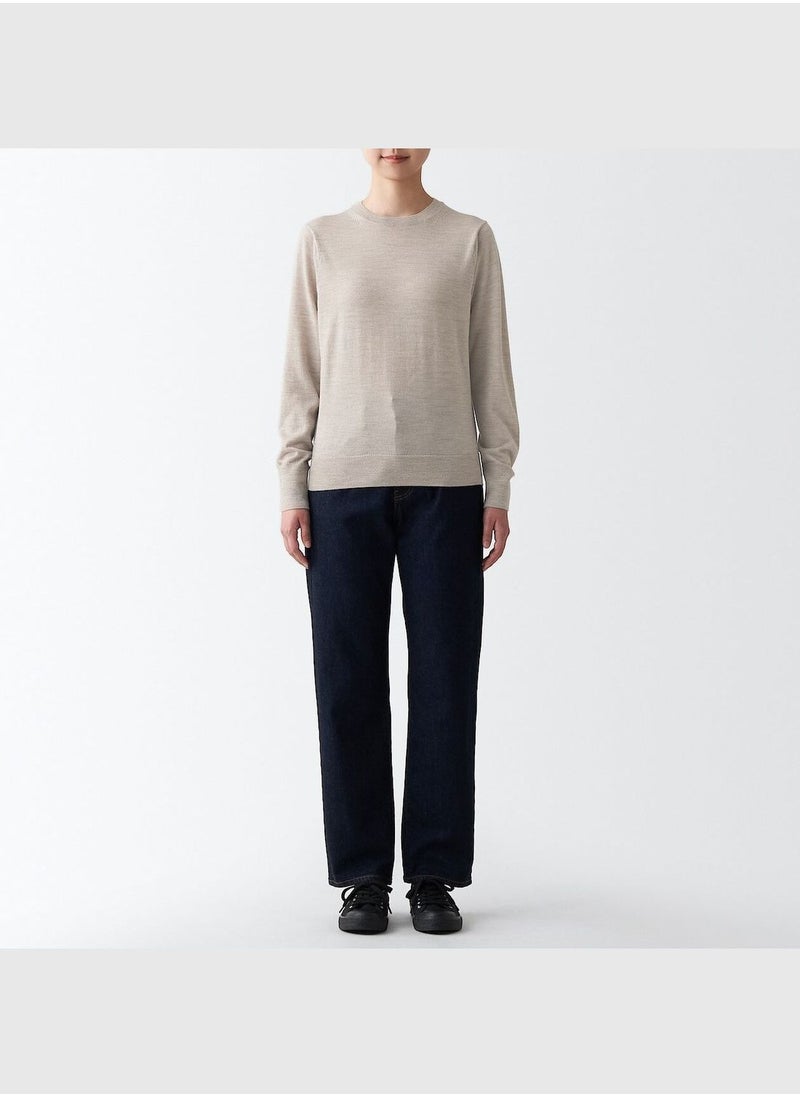 MUJI Washable High-Gauge Crew Neck Sweater  - Image 4