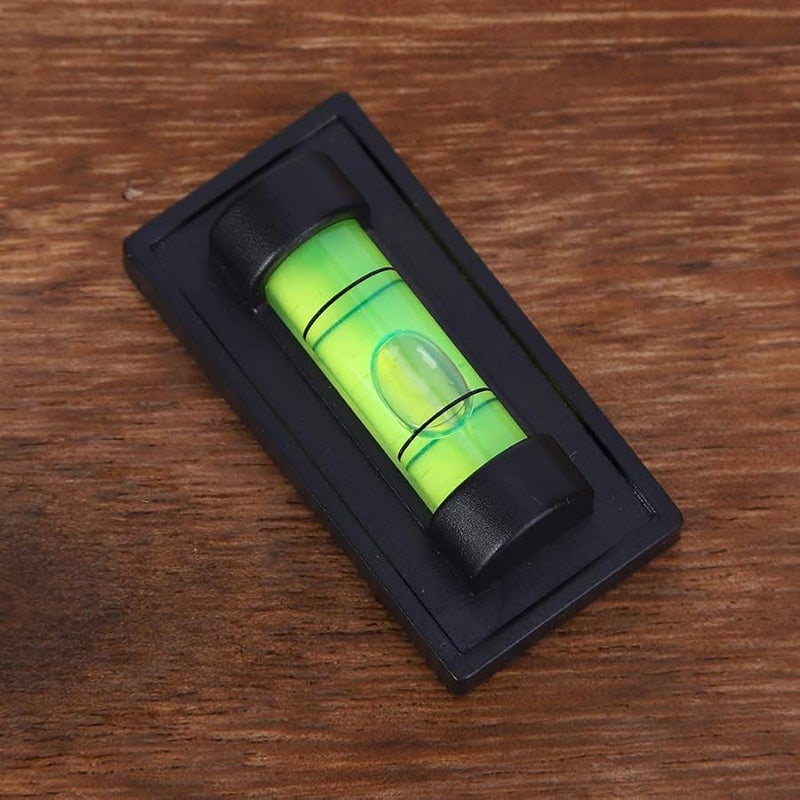 Mini Magnetic Bubble Level 5Pcs Black For Tripod Camera Camping Outdoor - Image 4