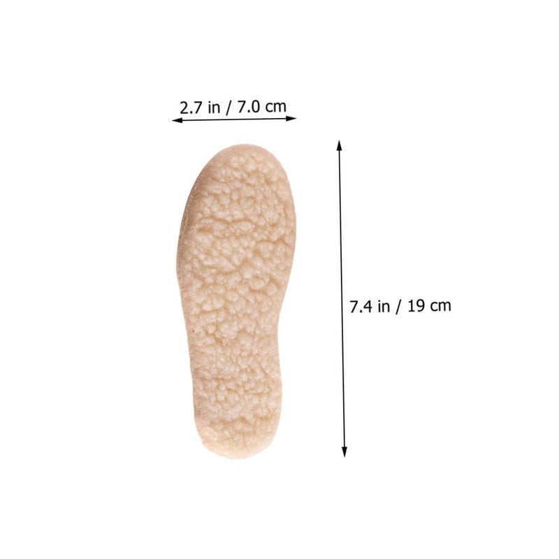 Breathable Insoles for Boys And Girls Warm Non Slip Winter Shoes - Image 3