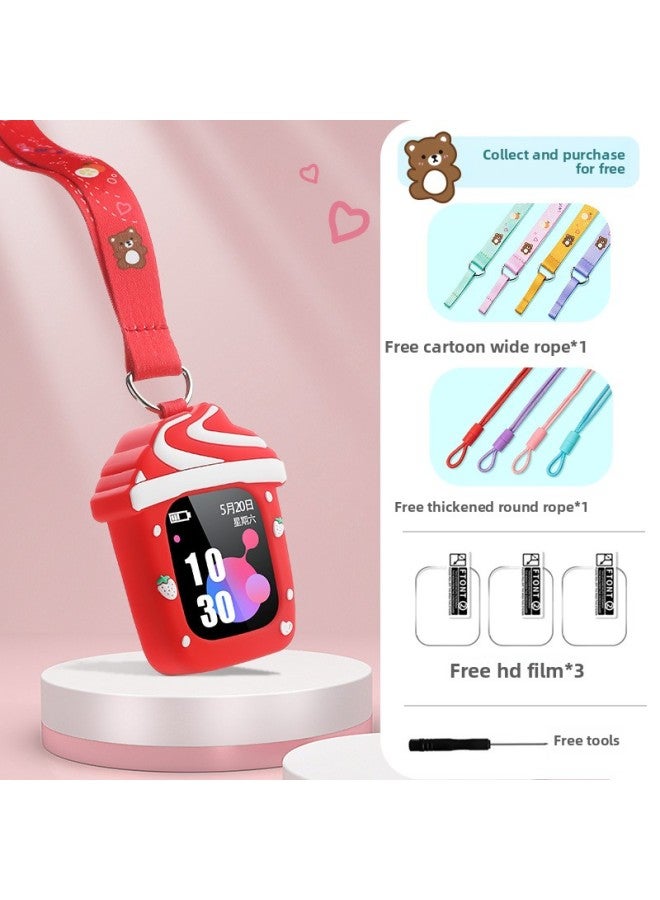 Moe Fun Sweet Cone For Little Genius Phone Watch Strap Hanging Cover Z1S Watch Cover Y01A Children's Hanging Neck Q1/Z2Y 