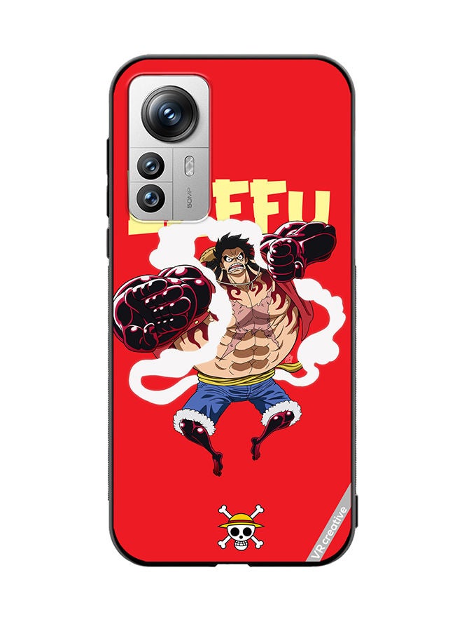 VR CREATIVE Protective Case Cover For Xiaomi 12X Luffy Design Multicolour - Image 1