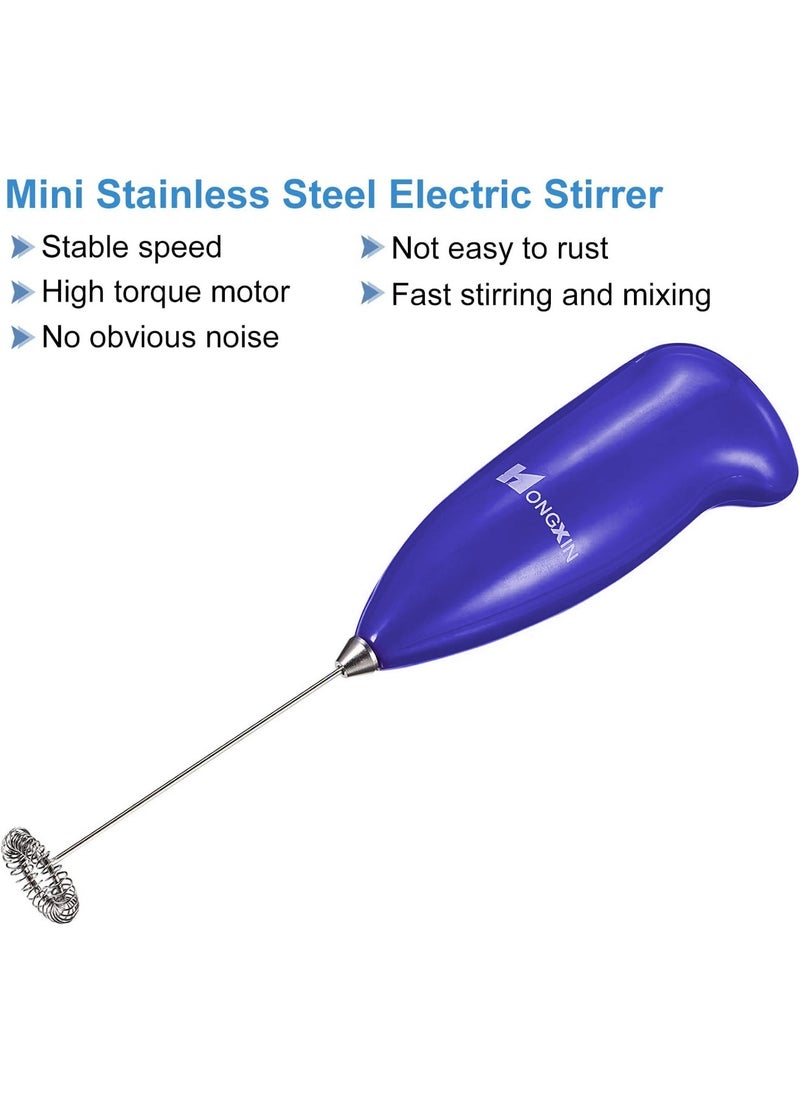 CATANES Mini Electric Tumbler Stirrer, Handheld Mixer Battery Operated Stirring Purple for DIY Glitter Tumbler Cup  - Image 3