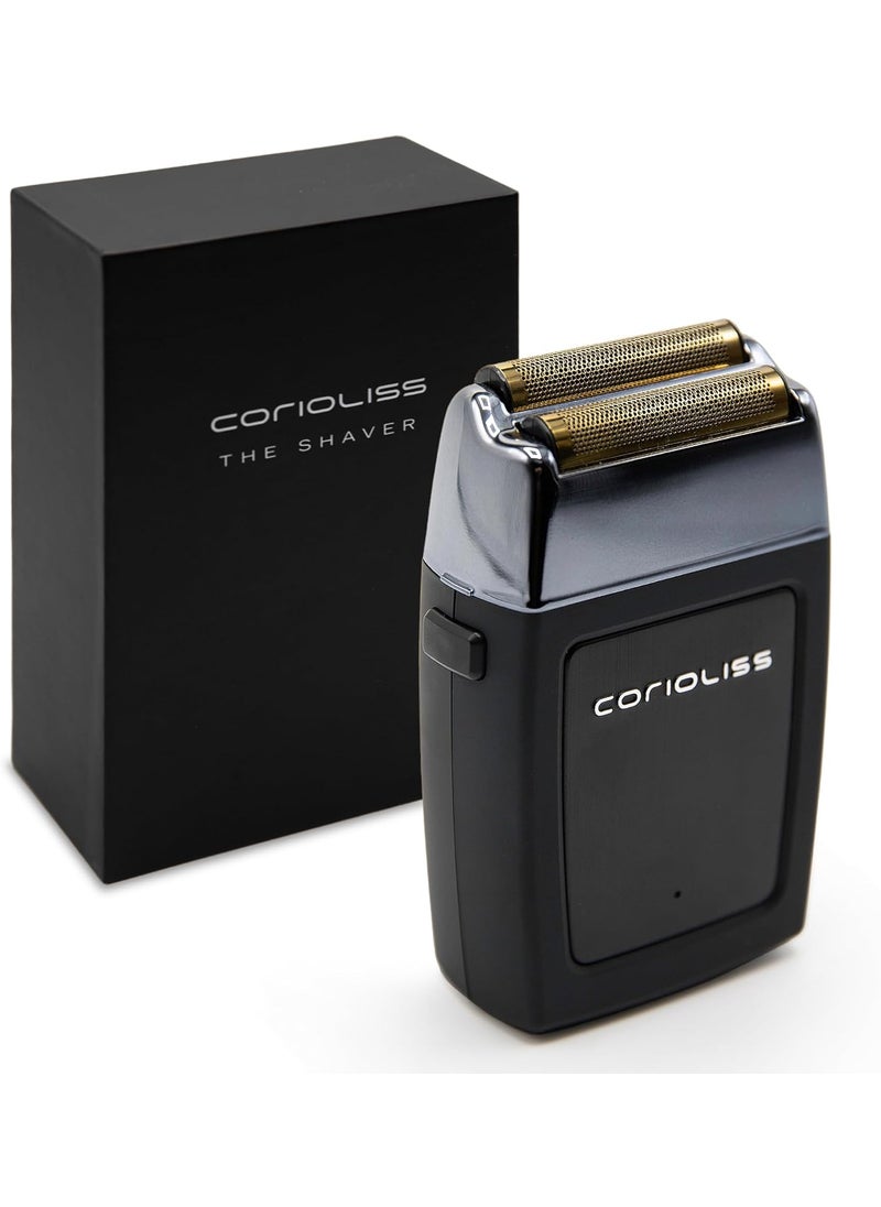 Corioliss Corioliss The Shaver Electric for Men Precision Beard Titanium Foil Professional USB Cable 