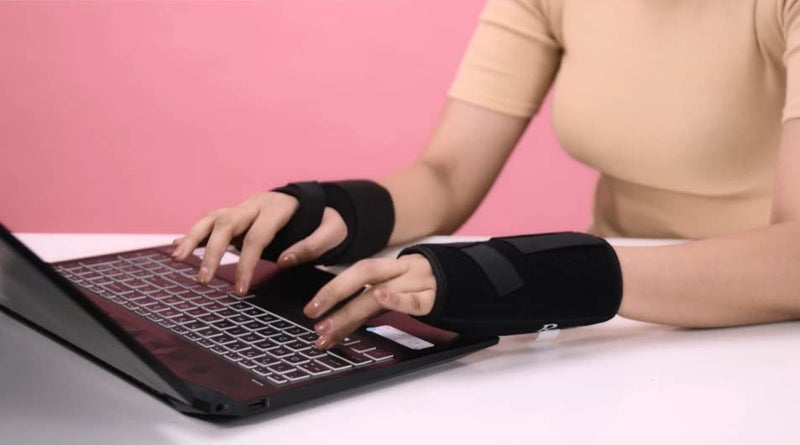 Relief Carpal Tunnel Wrist Brace with Adjustable Straps - Left and Right Hand COMBO - Image 4
