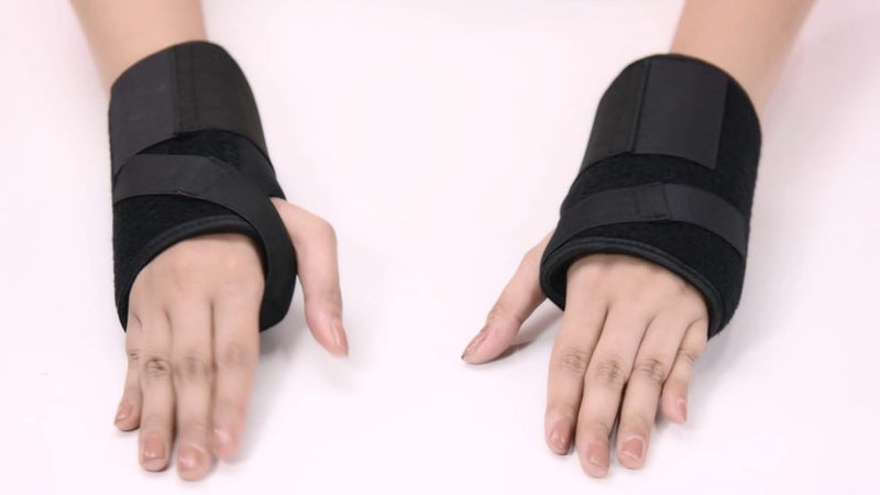 Relief Carpal Tunnel Wrist Brace with Adjustable Straps - Left and Right Hand COMBO - Image 5