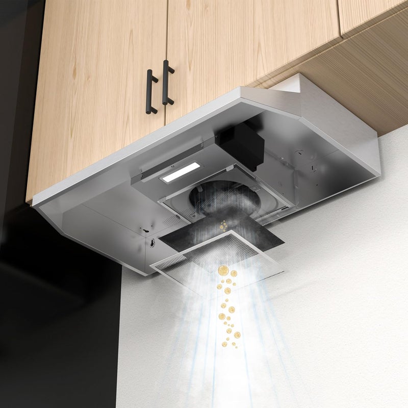 Firegas TF39 Series Ductless Range Hood Charcoal Replacement Filter - Image 4