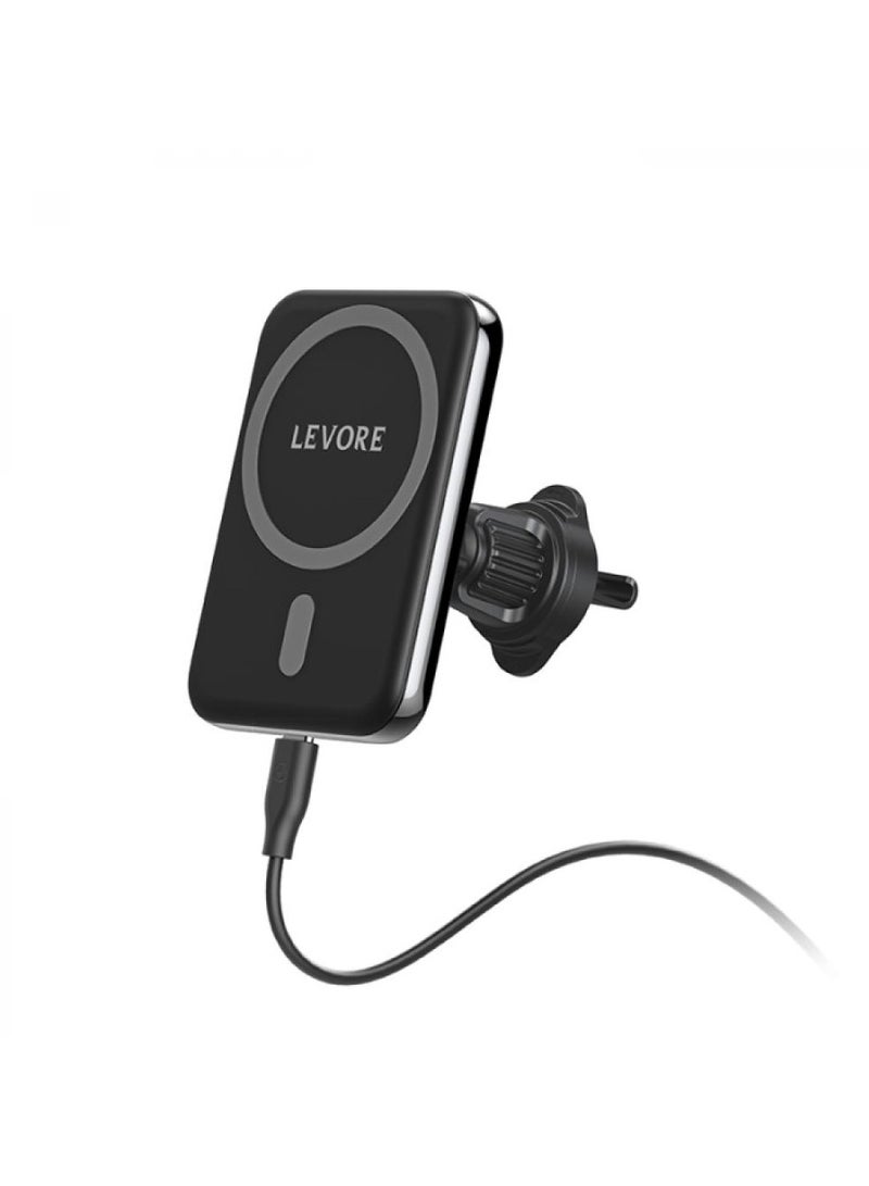 LEVORE Levori car phone holder supports wireless charging with MagSafe technology - Image 2