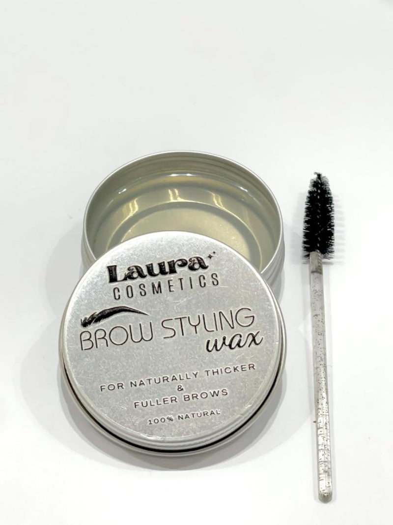 Laura's Eyebrow Wax - All Day hold Waterproof, Lift & Freeze Brow Soap for Brow Lamination Effect, Without Residue