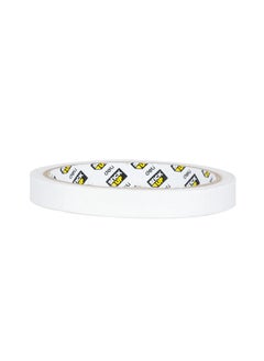 Deli Deli Double-Sided Tape - 12mm x 10Y x 80um, 1 Roll/Bag, White, E30405  - Image 3