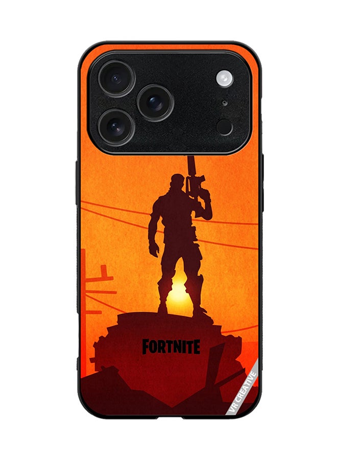 VR CREATIVE Protective Case Cover For Apple iPhone 17 Pro Fortnite Dave Design Multicolour