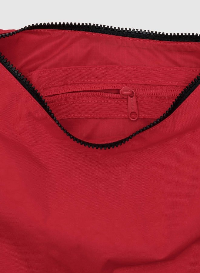 BAGGU Medium Nylon Crescent Bag - Candy Apple 47'' - Image 3