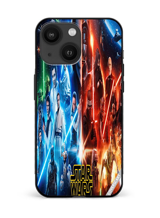 COVERSCART Protective Case Cover For Apple iPhone 14 Plus Star Wars Design Multicolour