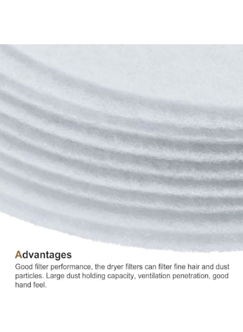 SYOSI 16 PCS Dryer Cloth Exhaust Filters, 235 x 33 mm Bush Tumble Dryer Filter Cotton Replacement Dryer Parts & Accessories - Image 4