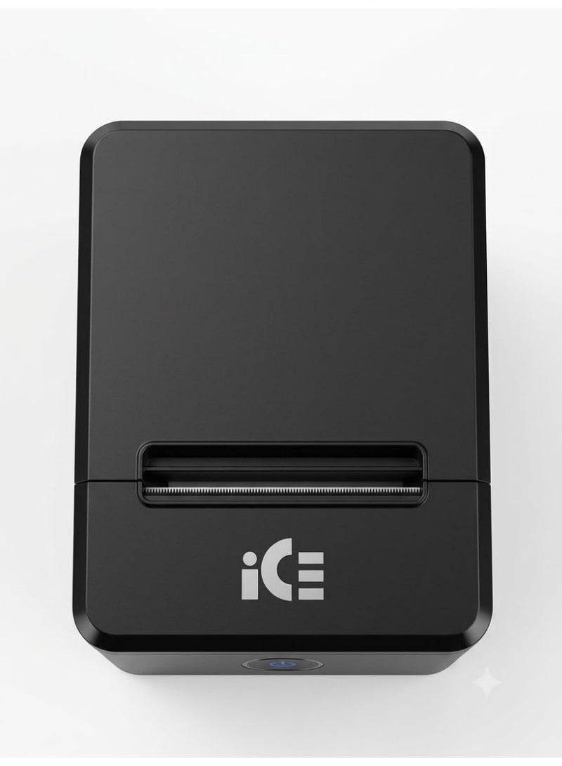 ايس طابعة إيصالات حرارية iCE IRP-200LT مزودة بمنفذي USB وEthernet - Image 1