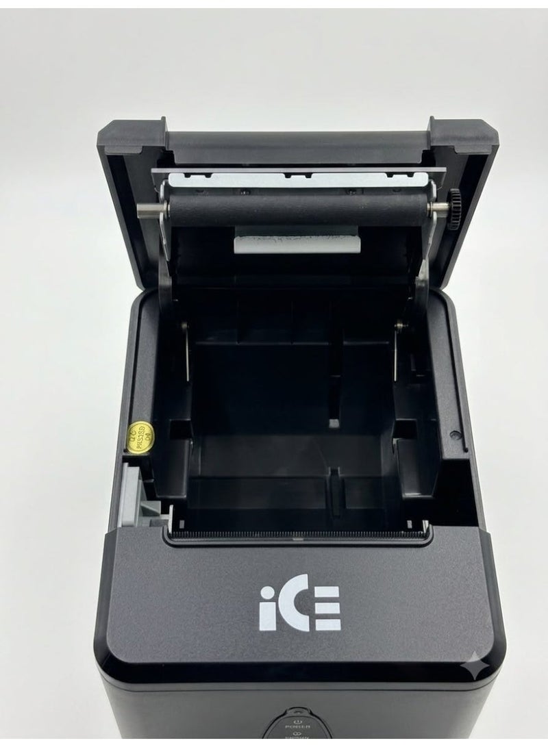 ايس طابعة إيصالات حرارية iCE IRP-200LT مزودة بمنفذي USB وEthernet - Image 5