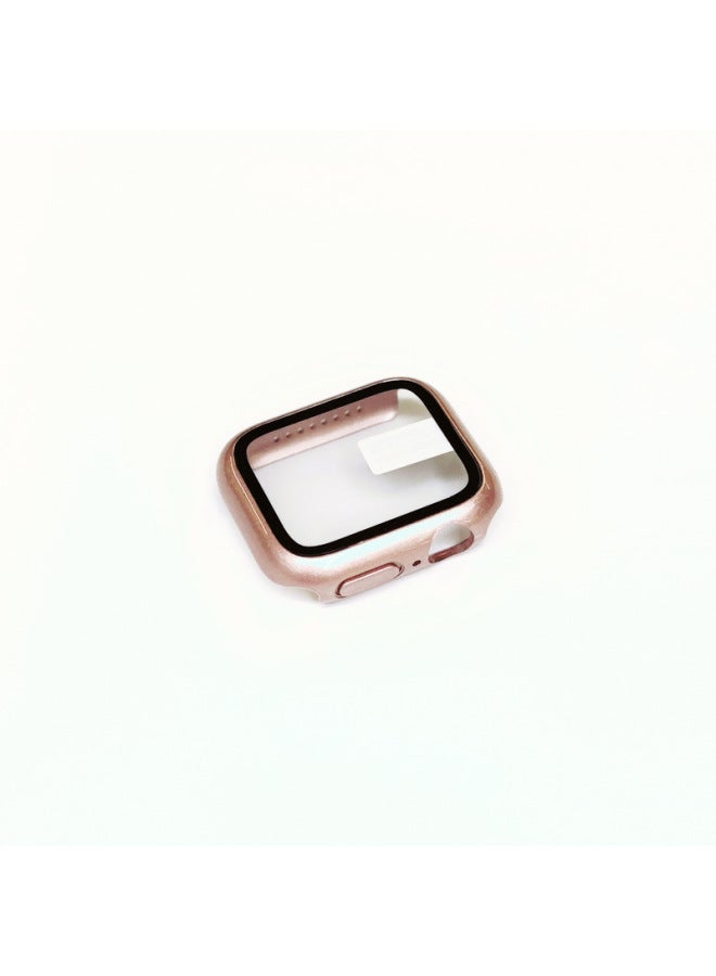 For Apple Se Watch Case 45mm Generation Protective Shell Watch8 Ultrapc Hard Shell Tempered Film Oil Injection Integrated - Image 1