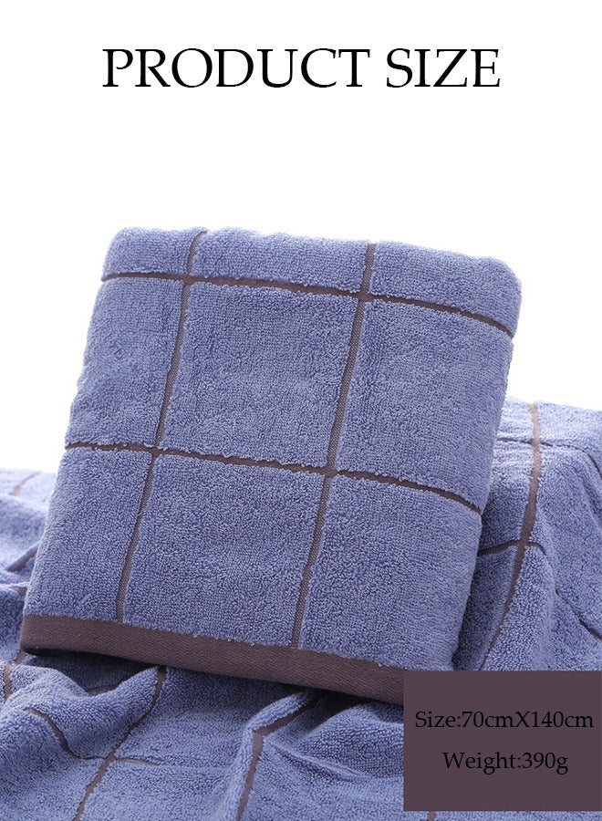 DUNISO 100% Cotton Clean Bath Towel Extra Thick Premium Cotton Highly Absorbent Towel for Bathroom, Beach Towel, Shower and Home with Quick Dry Super Absorbent-Bath Towel for Men and Women 70x140 cm - Image 2
