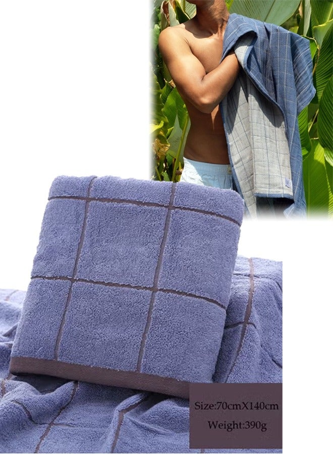 DUNISO 100% Cotton Clean Bath Towel Extra Thick Premium Cotton Highly Absorbent Towel for Bathroom, Beach Towel, Shower and Home with Quick Dry Super Absorbent-Bath Towel for Men and Women 70x140 cm - Image 1