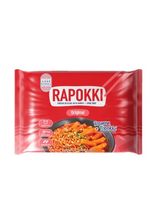 Original Rapokki Korean Rice Cake With Ramen