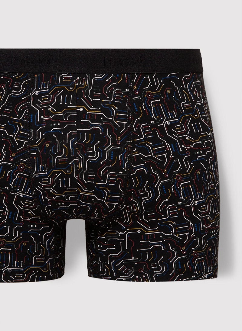 MAVI Printed Black Boxers - Image 2