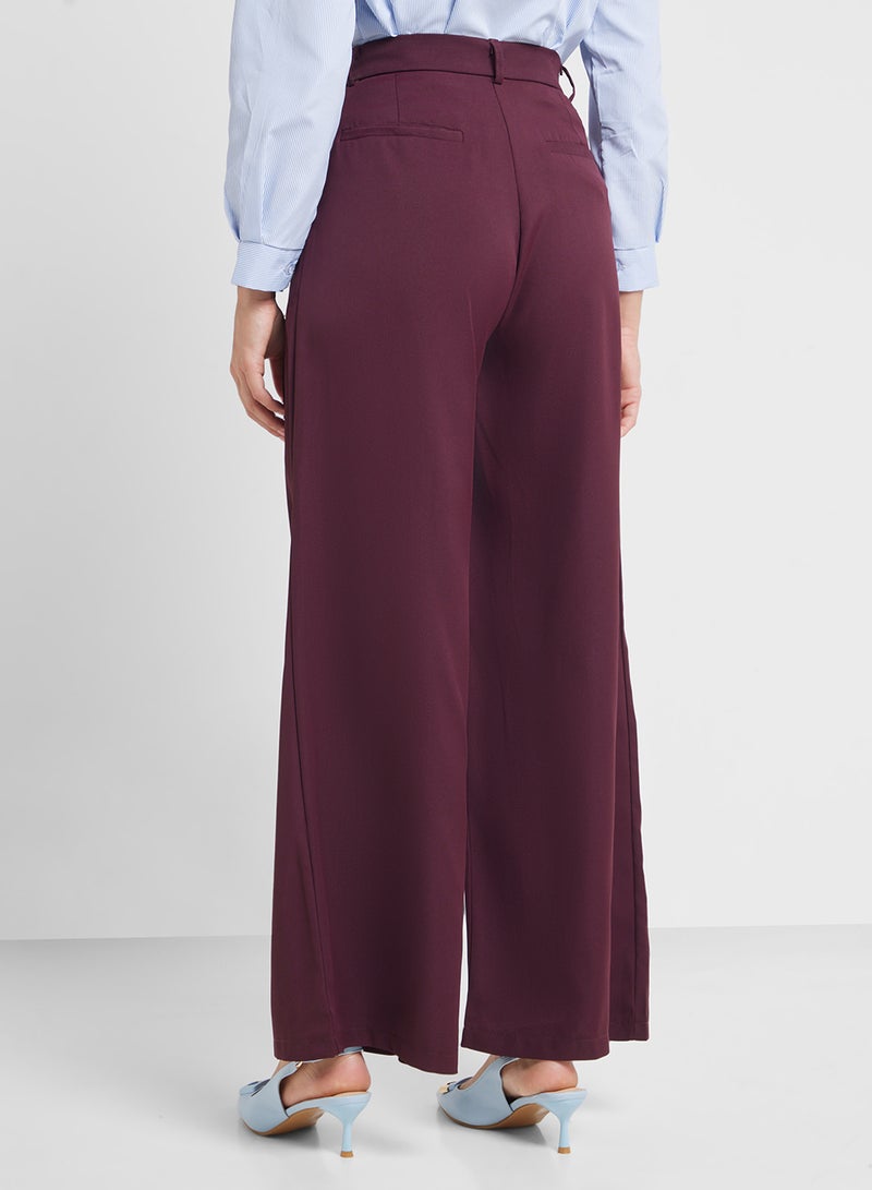 ايلا بنطلون واسع بخصر مرتفع - Image 3