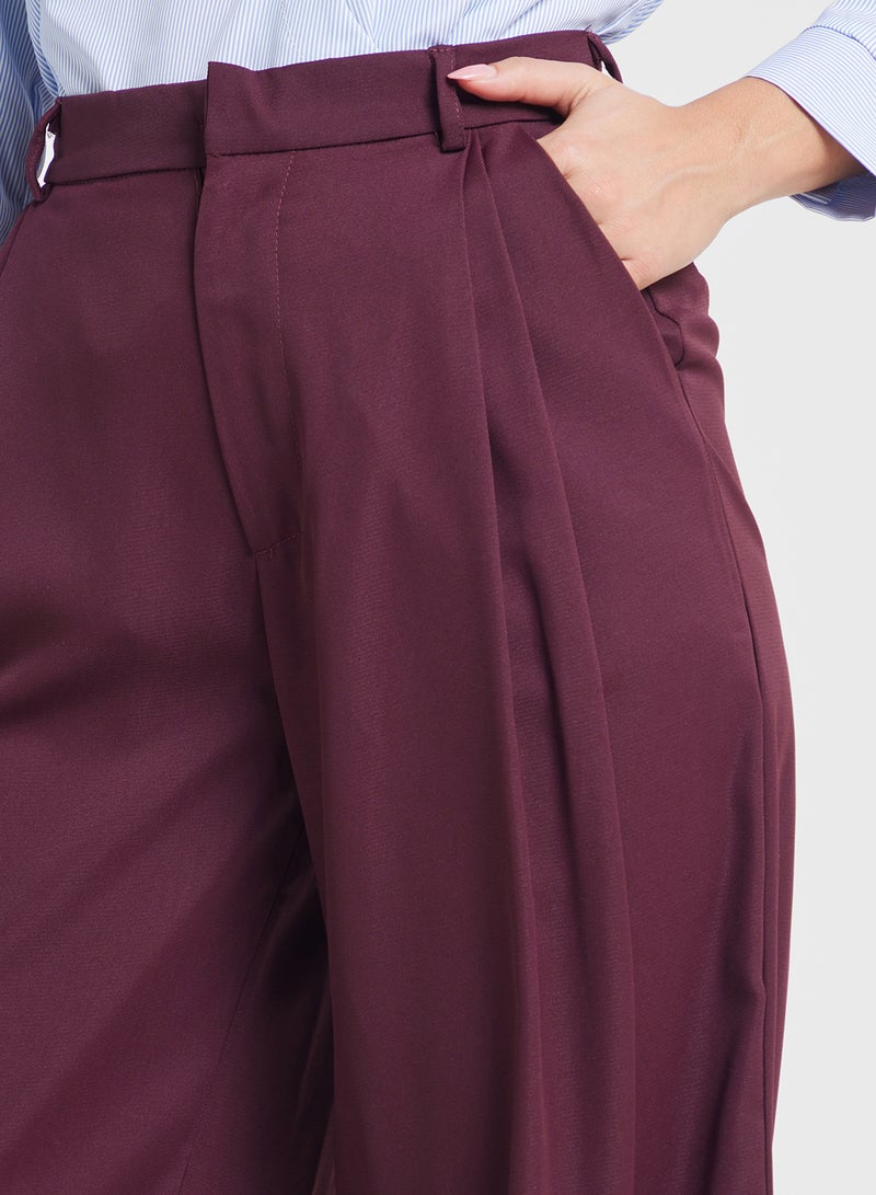 ايلا بنطلون واسع بخصر مرتفع - Image 4