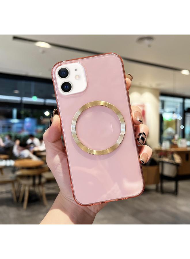 S-TOP Case For iPhone 12 mini CD Texture MagSafe TPU Phone Case - Image 1