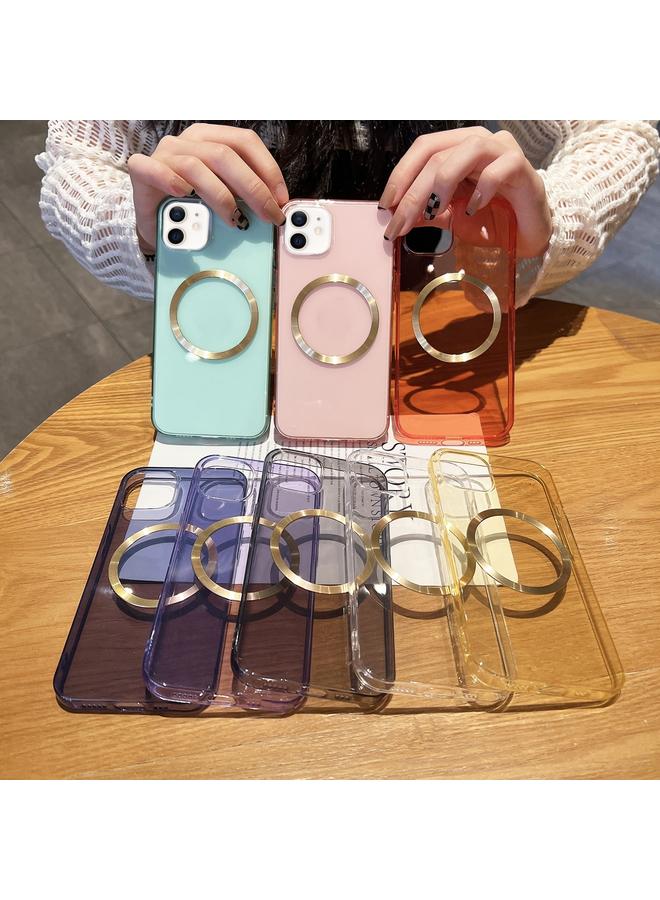 S-TOP Case For iPhone 12 mini CD Texture MagSafe TPU Phone Case - Image 2