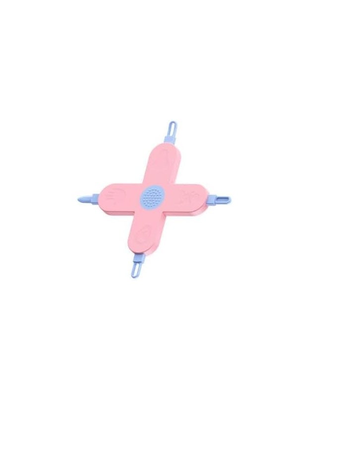 Bukela 4-in-1 Baby Care Tool, 4-in-1 Nose and Ear Cleaner, Nose, Nail, Nose and Ear Gadget, Safe Ear Wax Removal Tool for babies  - Image 1